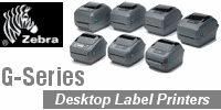 Zebra G-Series Desktop Printers